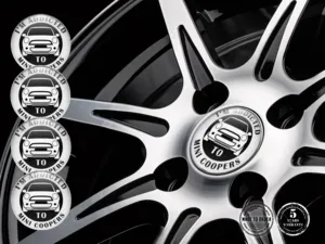Mini Cooper Ruota Decalcomania Edizione Stile Cupola Qualità